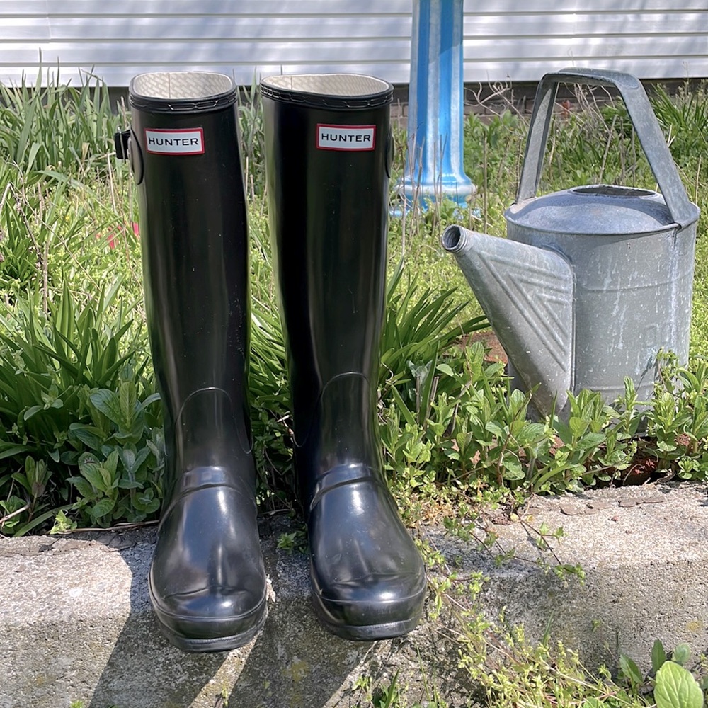 Hunter Boots size 8